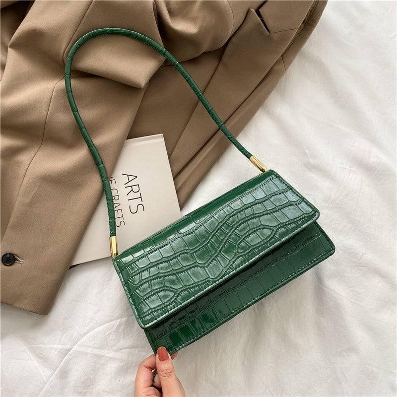 Summer New Style Ladies Shoulder Bag-Green-7