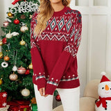 Sweater Loose Pullover Christmas Sweater-7