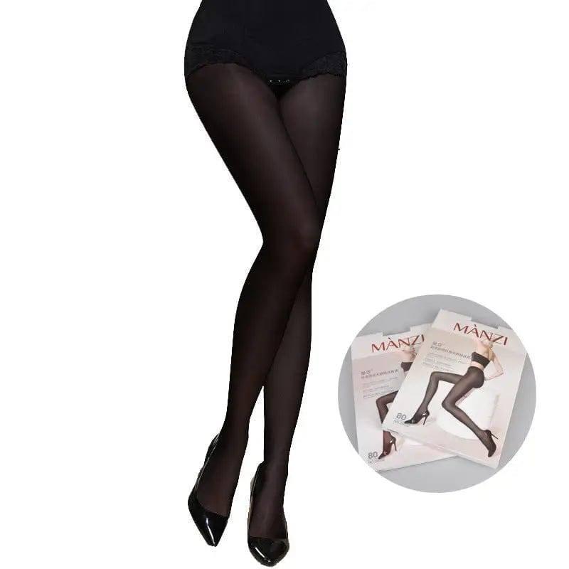 Thin Pantyhose Outer Wear Silk Stockings Bare Leg Socks-1