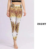 Tie-dye printed yoga pants-3 Style-5