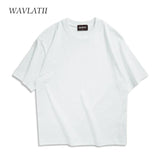 WAVLATII Oversized Summer T shirts for Women Men Brown-4