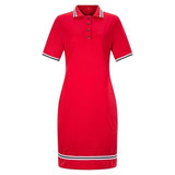 Women Polo Dress Big Size 6XL Oversized Above Knee Mini-5