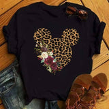 Women’s Black Minnie Tee-DS0176-HS-1