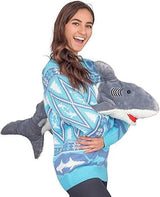 Women's Fashion Simple Christmas Sweater Top-Shark model-3