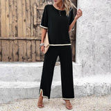 Stylish Casual Knit Tops for Every Occasion-Black-5