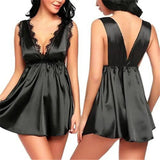 Women Sexy Bra Nightdress Nightwear Lingerie Nightwear-1