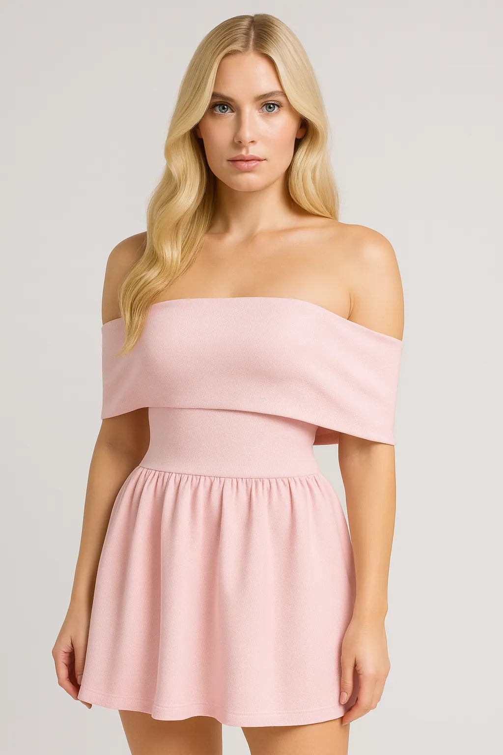 ヨーロッパとアメリカンスタイルのビーチホリデードレスニット