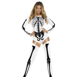 Vampire Witch Queen Halloween Terror-White-4